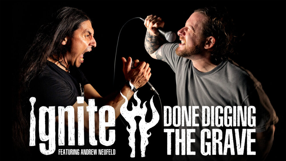 Ignite Done Digging the Grave music video featuring Andrew from Comeback Kid