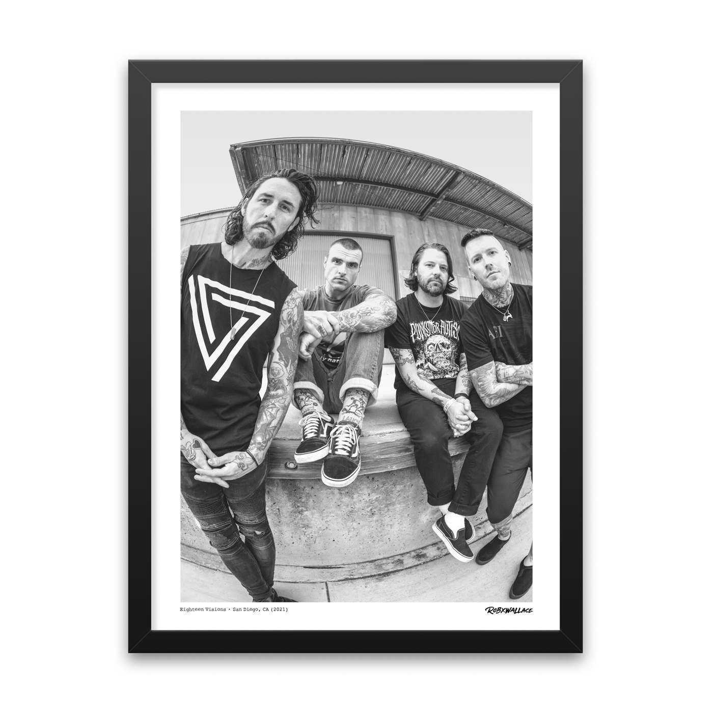 Eighteen Visions - Punk Rock Graphic Design by RobxWallace