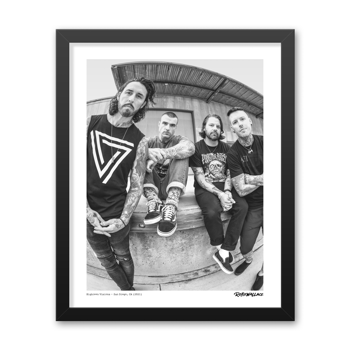 Eighteen Visions - Punk Rock Graphic Design by RobxWallace