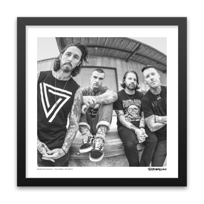 Eighteen Visions - Punk Rock Graphic Design by RobxWallace