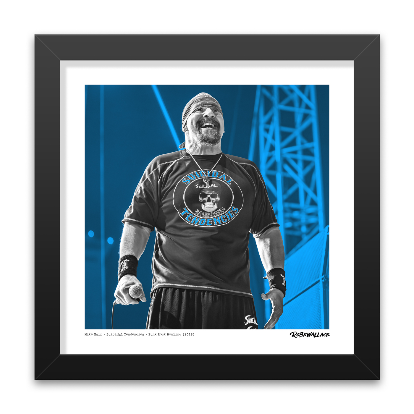 Mike Muir of Suicidal Tendencies - Punk Rock Graphic Design by RobxWallace