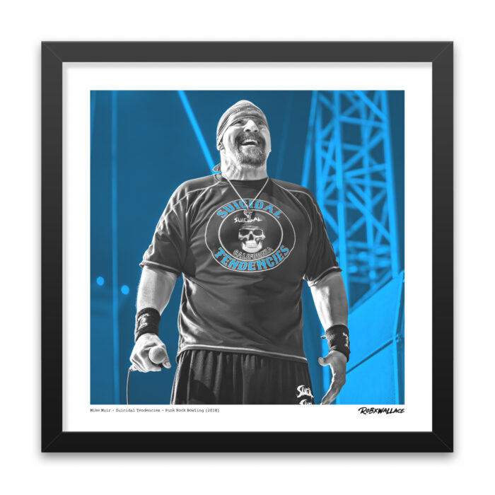 Mike Muir of Suicidal Tendencies - Punk Rock Graphic Design by RobxWallace