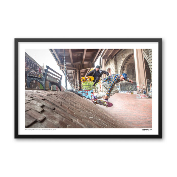 Mike Vallely - Skateboarding Graphic Design by RobxWallace