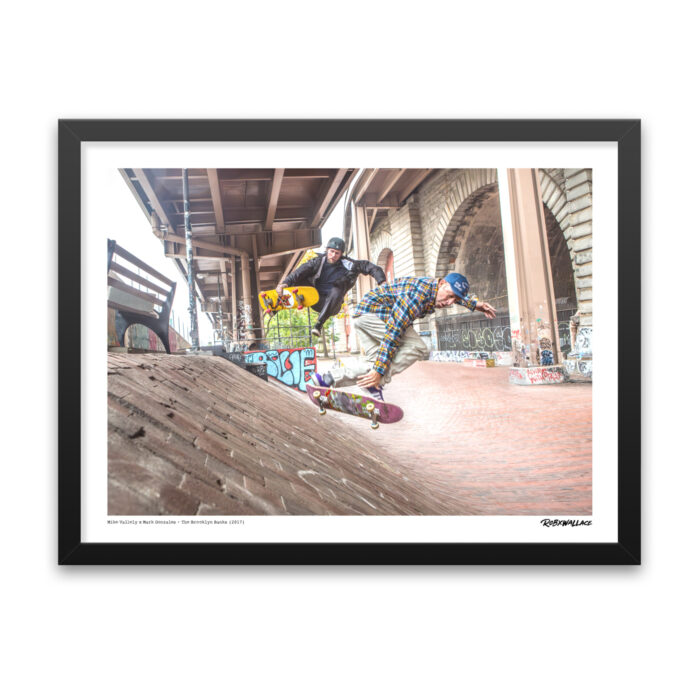 Mike Vallely - Skateboarding Graphic Design by RobxWallace
