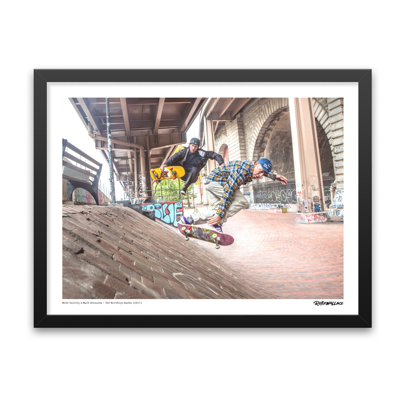 Mike Vallely - Skateboarding Graphic Design by RobxWallace
