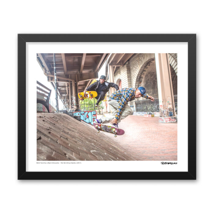 Mike Vallely - Skateboarding Graphic Design by RobxWallace
