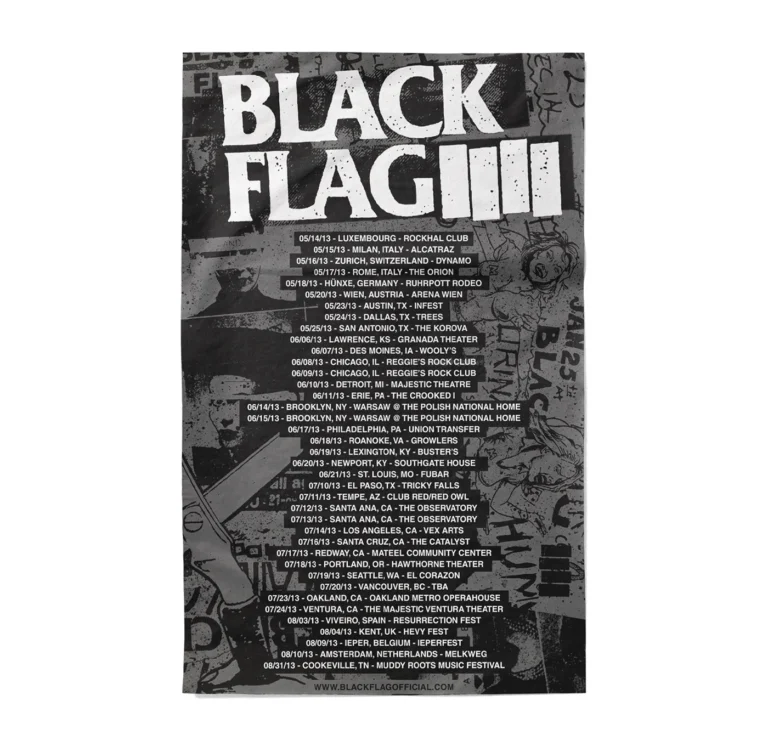 Black Flag - Punk Rock Graphic Design by RobxWallace