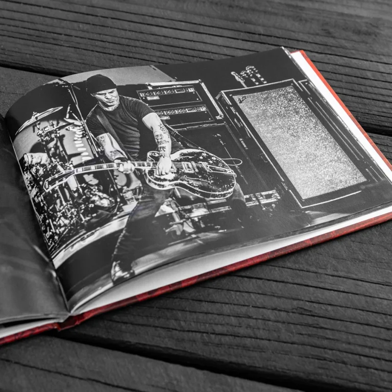 Limited edition Break Free hardcover Graphic Design book showcase punk bands and behind the scenes moments