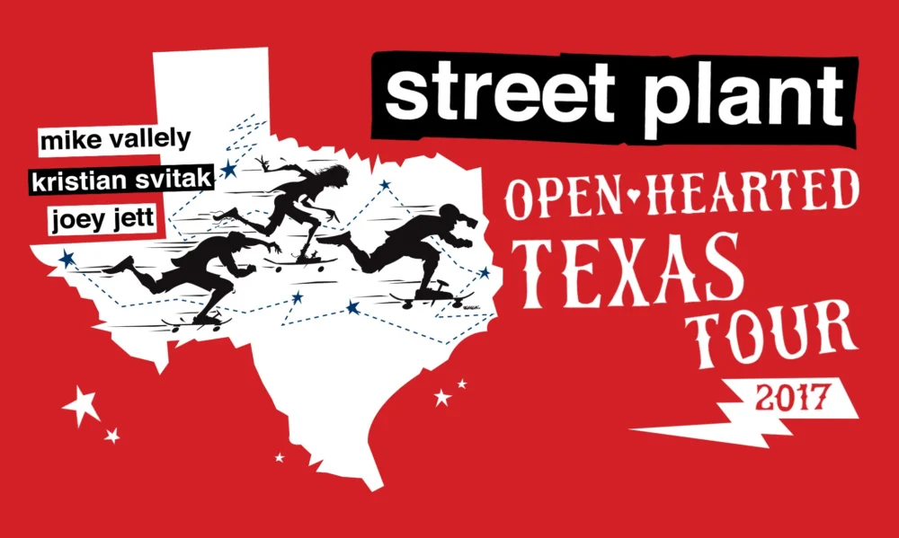 Mike Vallely Street Plant Open hearted Tour twenty seventeen Tour video