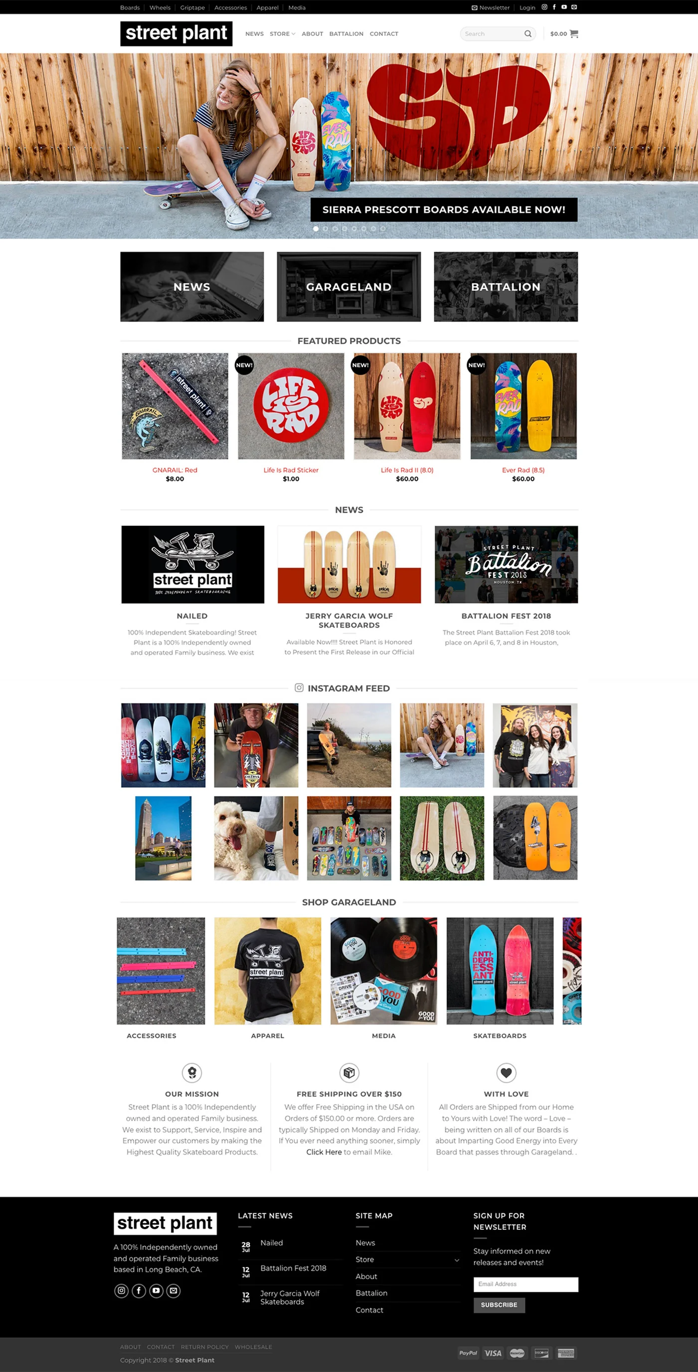 Streetplant Website Robxwallace - Web Design by RobxWallace