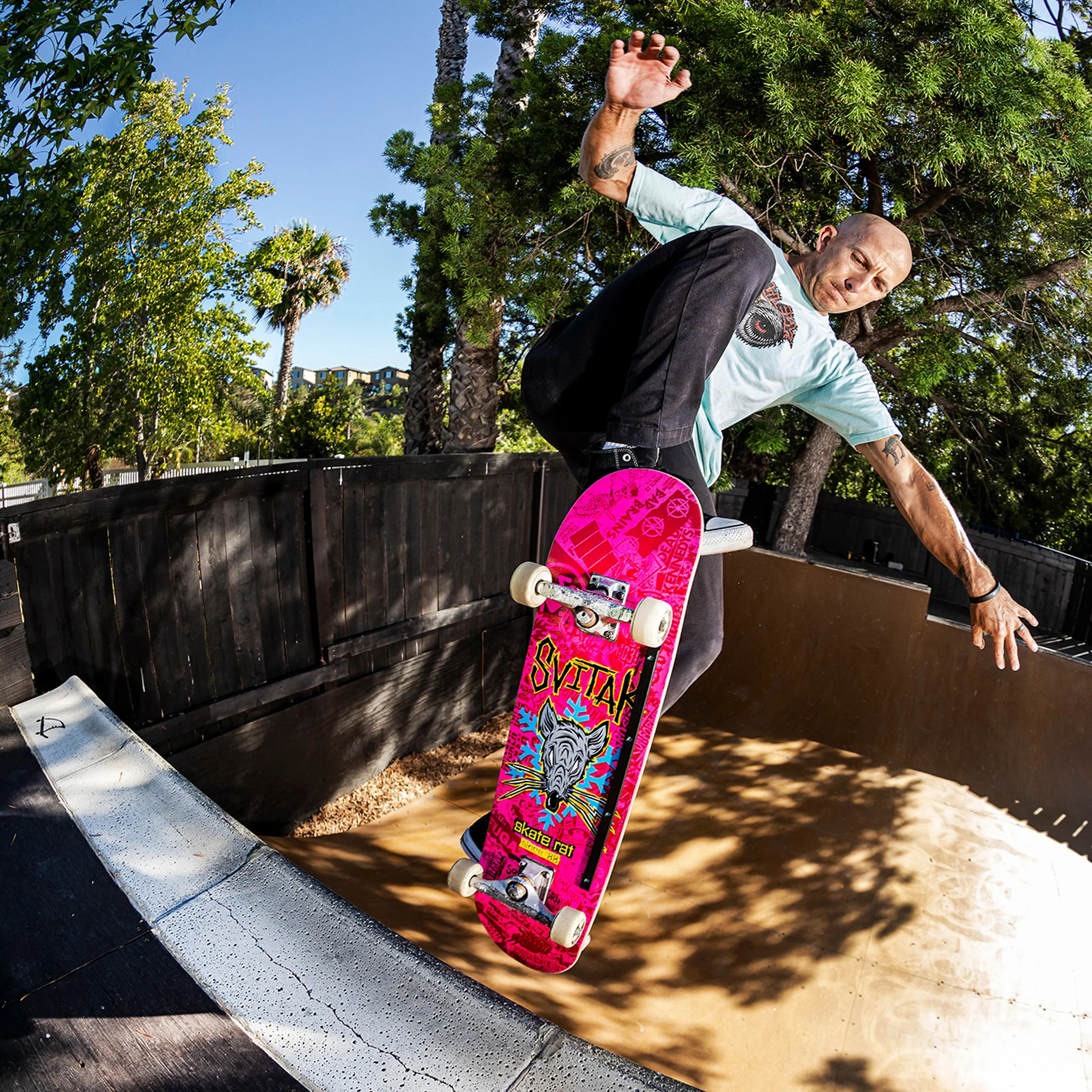 Svitak Skate Rat Steet Plant Miek Vallely - Graphic Design by RobxWallace