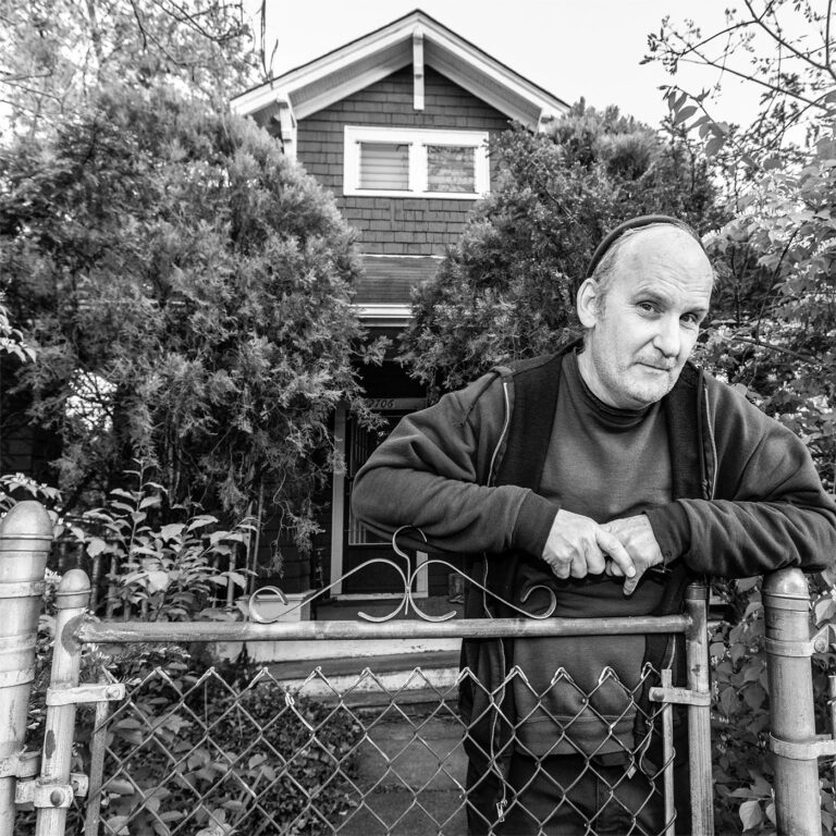 Ian MacKaye at Dischord House - Punk Rock Photography by RobxWallace