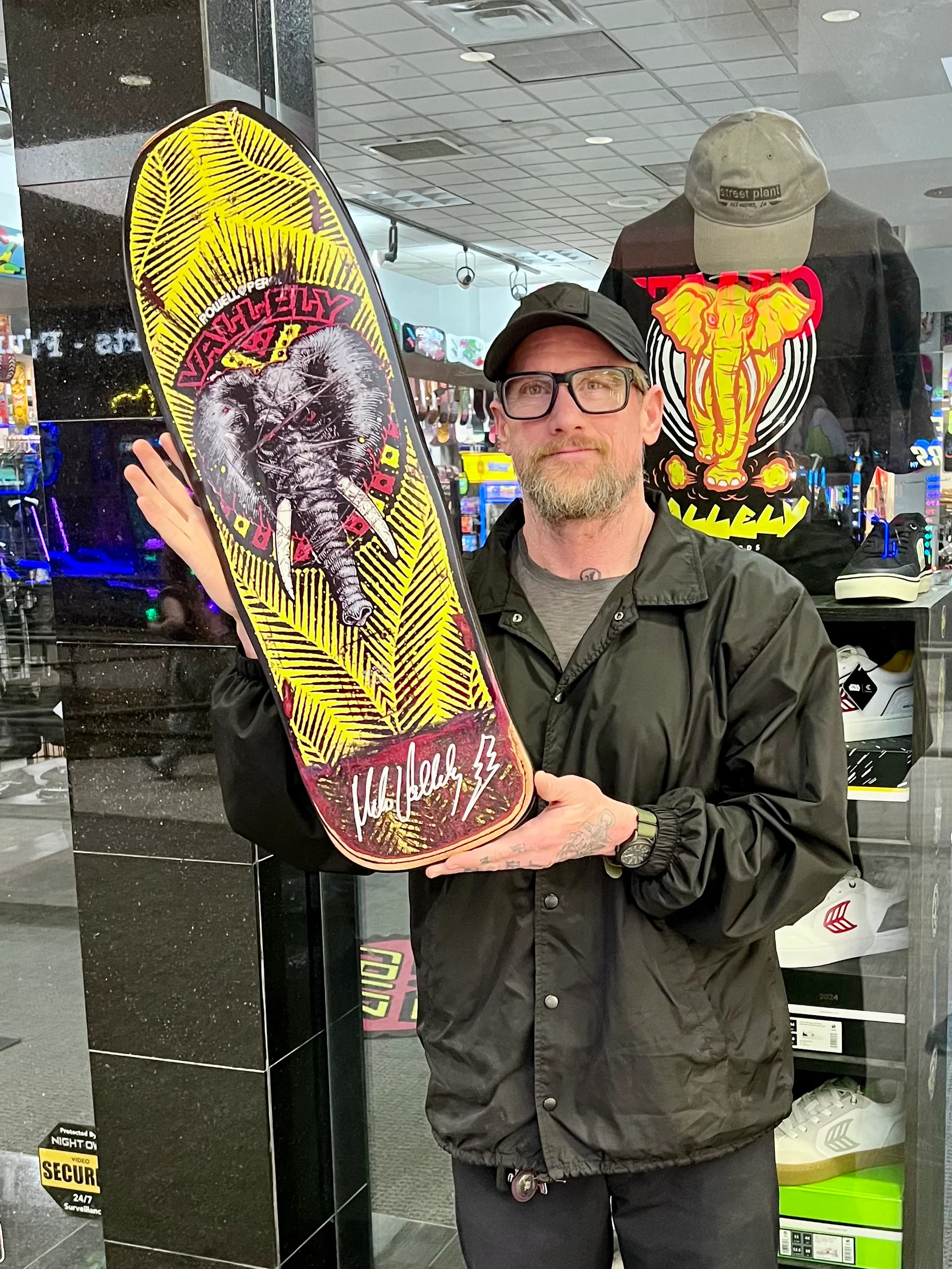 Mike Vallely - Skateboarding Graphic Design by RobxWallace